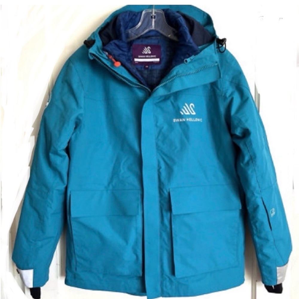 Men's Blue Winter Polar Parka